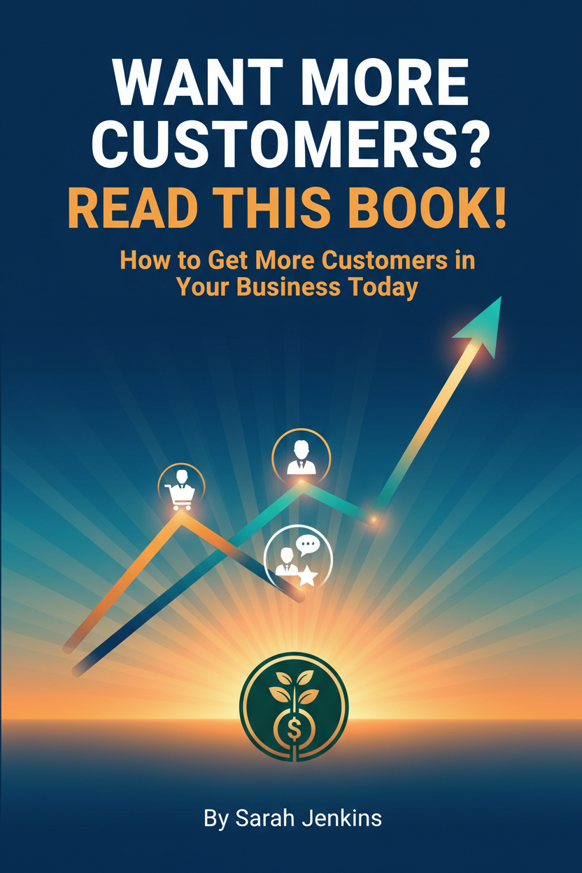 Want More Customers? Read This Book! How to Get More Customers in Your Business Today.