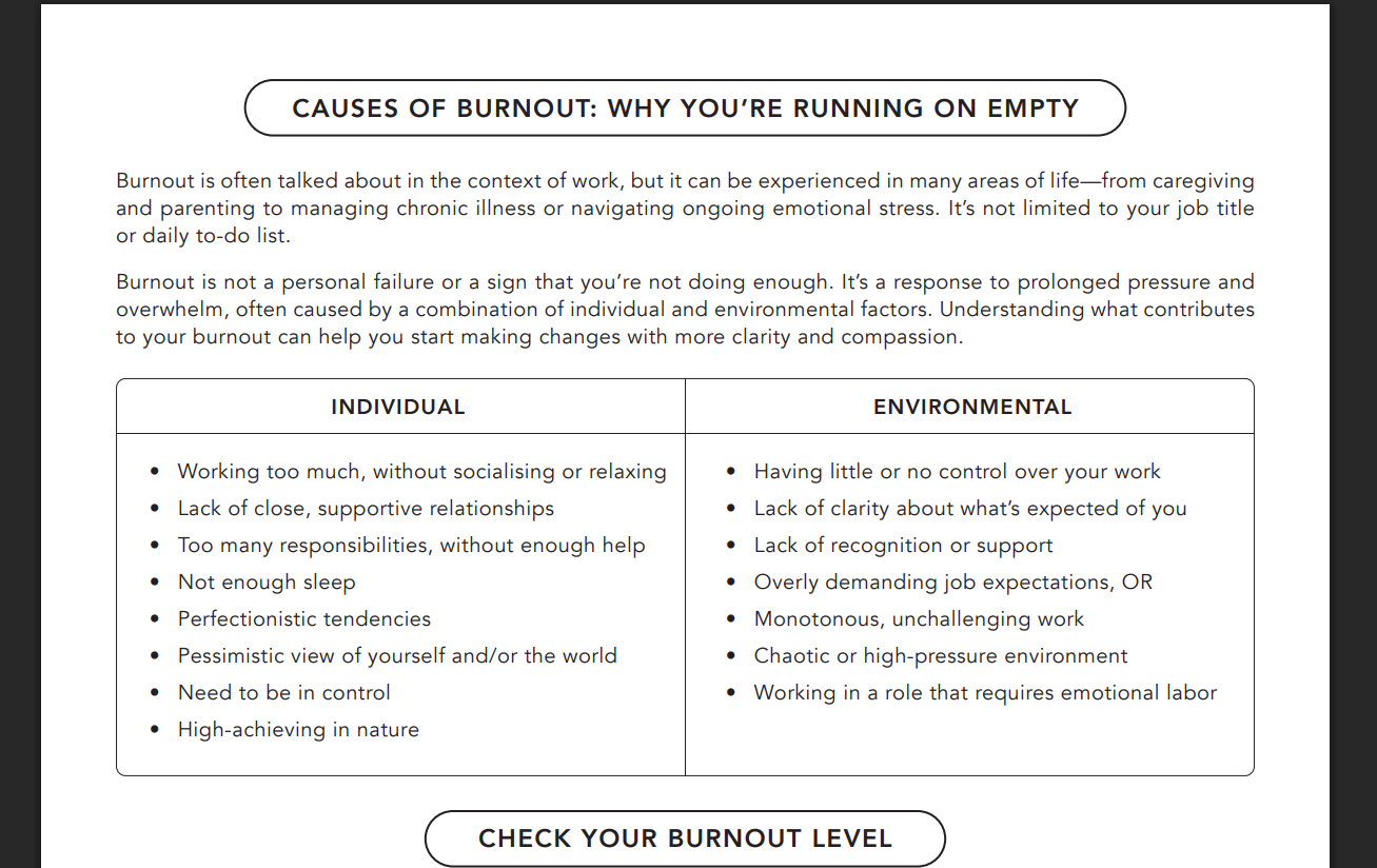 Burnout Recovery & Rest Planning Guide
