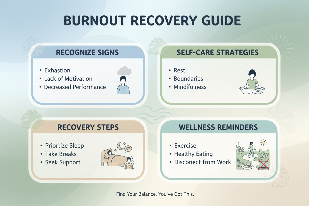 Burnout Recovery & Rest Planning Guide