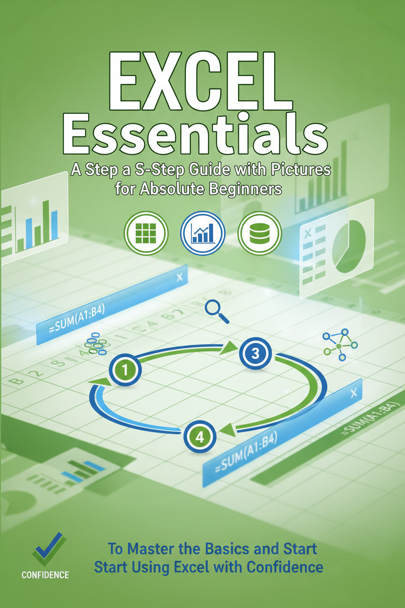 Excel Essentials: A Step-by-Step Guide with Pictures for Absolute Beginners